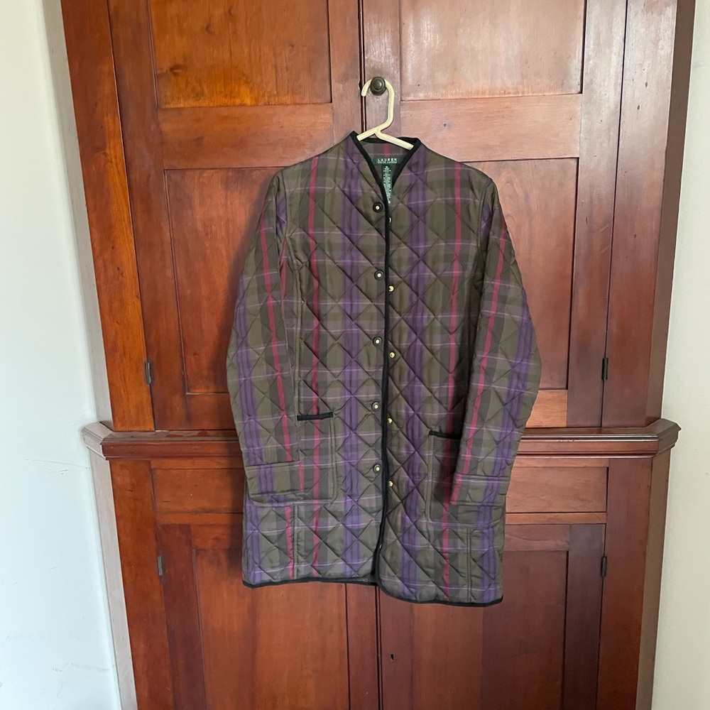 Ralph Lauren Jacket Plaid M